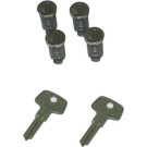 Norauto Schlosssatz für Norauto Dachträger, 4 Stück | NO7653