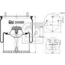 FEBI BILSTEIN Luftfeder | 39986