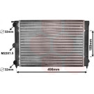 VAN WEZEL Kühler, Motorkühlung 58002039