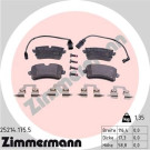 ZIMMERMANN Bremsbeläge