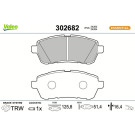 VALEO Bremsbeläge 302682