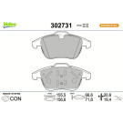 VALEO Bremsbeläge 302731