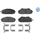 Bremsbelagsatz Nissan P. Patrol 2.8Tdi 98- Mit Sensor | 025 236 1118/W