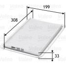 VALEO Luftfilter | 585214