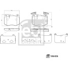 FEBI BILSTEIN Bremsbelagsatz, Scheibenbremse FEBI BILSTEIN Bremsbelagsatz, Scheibenbremse