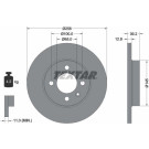 Bremsscheibe Vw P. Passat 8 | 92041703