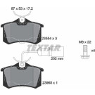 Bremsbelagsatz Vw T. Sharan 00- Mit Sensoren | 2355403
