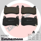 ZIMMERMANN Bremsbelagsatz, Scheibenbremse