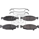 FEBI BILSTEIN Bremsbelagsatz, Scheibenbremse 116392