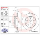 88 482 007 Bremsscheibe HA | SUBARU Impreza 2.0i Turbo 05-07 | 09.7813.21