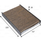 VALEO Innenraumfilter 701034