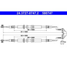 ATE Handbremsseil Seilzug Festellbremse 24.3727-0747.2