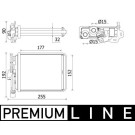 Wärmetauscher, Innenraumheizung BEHR Premium Line AH 38 000P