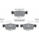 Bremsbelagsatz Vw T. Touareg 2.5 R5 Tdi 03-06 2 Sensoren | 2436701