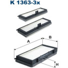 FILTRON Innenraumfilter K1363-3X