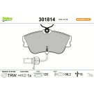 VALEO Bremsbeläge 301814