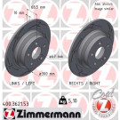 ZIMMERMANN Bremsscheibe 400.3621.53