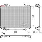 Denso | Kühler, Motorkühlung DRM44047
