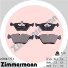 ZIMMERMANN Bremsbeläge 20968.175.1