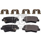 FEBI BILSTEIN Bremsbelagsatz, Scheibenbremse FEBI BILSTEIN Bremsbelagsatz, Scheibenbremse