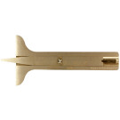 72311L SW-Stahl Reifenprofil-Tiefenmesser Messing