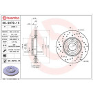 Bremsscheibe VA Xtra | DACIA Logan RENAULT Clio, Megane 01 | 09.9078.1X