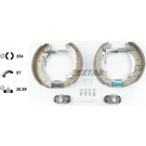 SATZ BREMSBACKEN FIAT DUCATO 10,14 3/94 Shoe Kit Pro 84047901