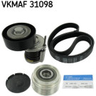 SKF Keilrippenriemensatz VKMAF 31098