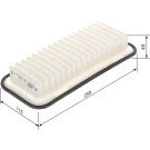 Luftfilter | TOYOTA,CITROEN,PEUGEOT,DAIHATSU | 1457433971