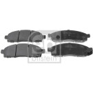 FEBI BILSTEIN Bremsbelagsatz, Scheibenbremse | 116300
