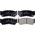 FEBI BILSTEIN Bremsbeläge 16668