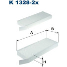 FILTRON Filter, Innenraumluft K 1328-2x