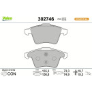 VALEO Bremsbeläge 302746