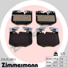 ZIMMERMANN Bremsbelagsatz, Scheibenbremse | 22425.200.1