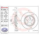 Bremsscheibe VA | HONDA Odyssey 10 | 09.E232.11