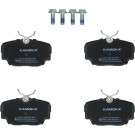 KAMOKA Bremsbelagsatz, Scheibenbremse JQ101189