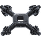 BGS Bohrfutter-Kreuzschlüssel universal Ø 4 / 5,5 / 6 / 7 mm BGS Do it yourself 8625