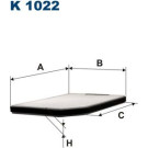 FILTRON Filter, Innenraumluft K 1022