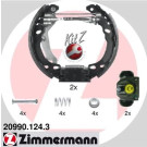 ZIMMERMANN Bremsbacken 20990.124.3 KIT Z