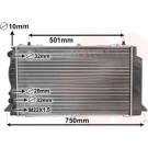 VAN WEZEL Kühler, Motorkühlung 03002089