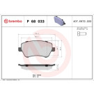 BREMBO Bremsklötze Xtra VA | MERCEDES Citan NISSAN Micra 02 | P 68 033X