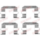 391-1645 Montagesatz f.Bremsklötze | HYUNDAI Santa Fe,Terracan 01 | 109-1645