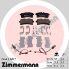 ZIMMERMANN Bremsbeläge