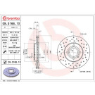 Bremsscheibe VA Xtra | VW Polo,Golf,Passat,SEAT 85 | 09.5166.1X