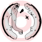 Bremsbackensatz HA FIAT Talento, Ducato 90-94 ESSENTIAL LINE S 23 504