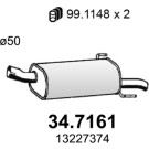 Endschalldämpfer | OPEL Zafira 05 | 34.7161