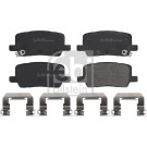 FEBI BILSTEIN Bremsbelagsatz, Scheibenbremse FEBI BILSTEIN Bremsbelagsatz, Scheibenbremse