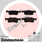 ZIMMERMANN Bremsbelagsatz, Scheibenbremse | 25841.140.1