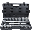 BGS Steckschlüssel-Satz | Antrieb 20 mm (3/4"""") | SW 19 - 50 mm | 20-tlg | 1202