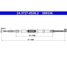 ATE Handbremsseil Seilzug Festellbremse 24.3727-0536.2